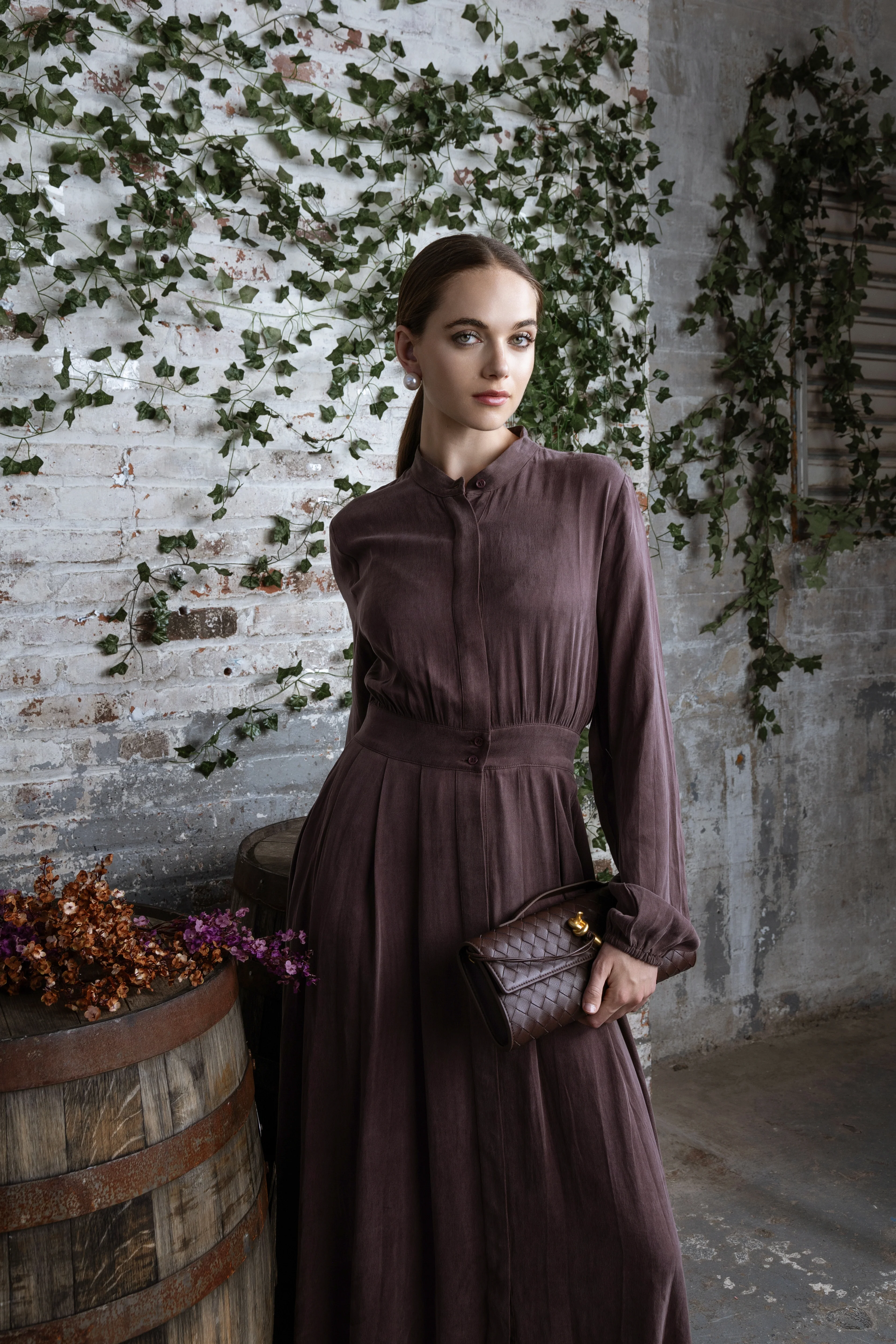 MUSHROOM LYLAH DRESS
