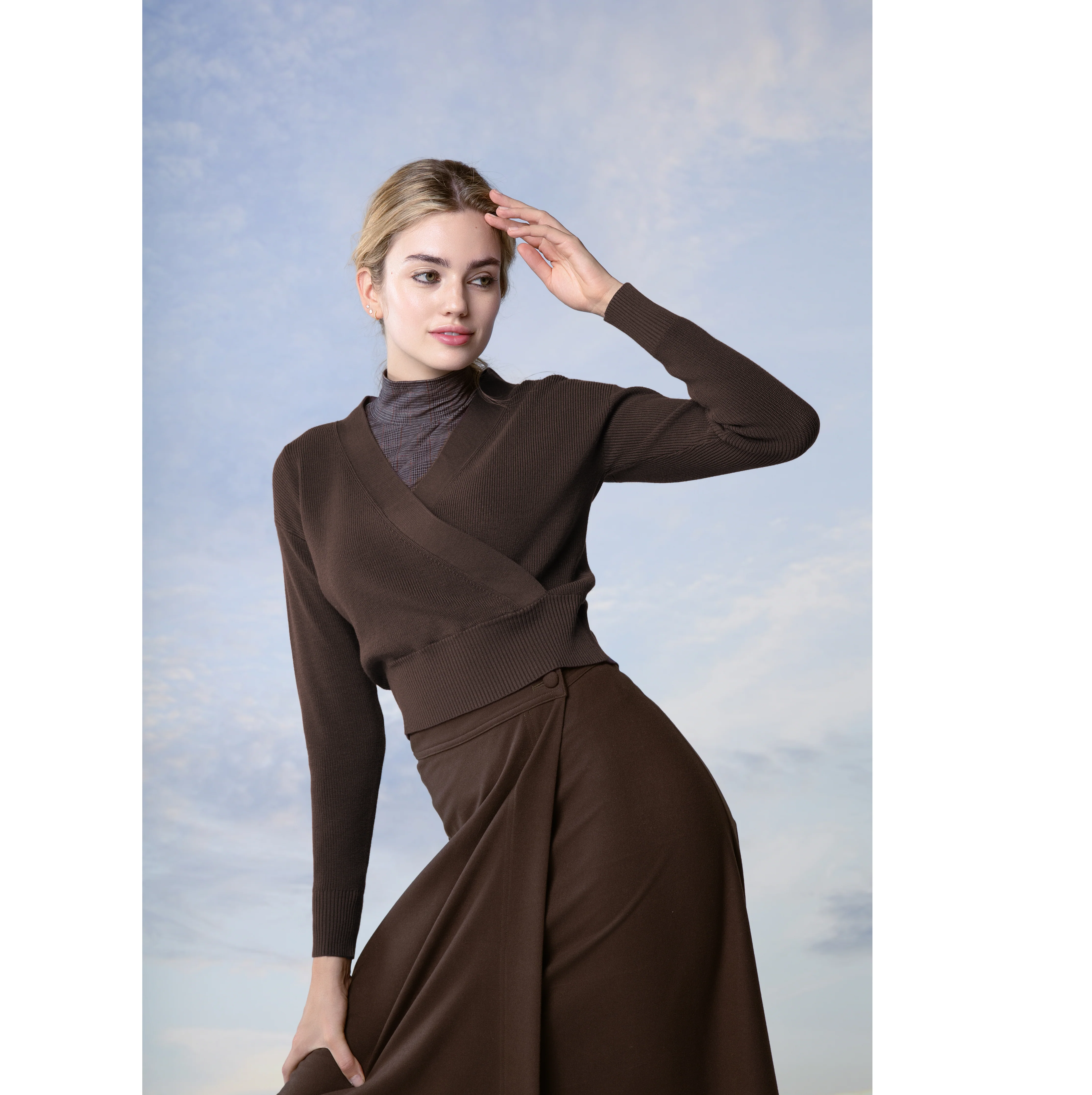 MOCHA NELLA SWEATER - Image 2