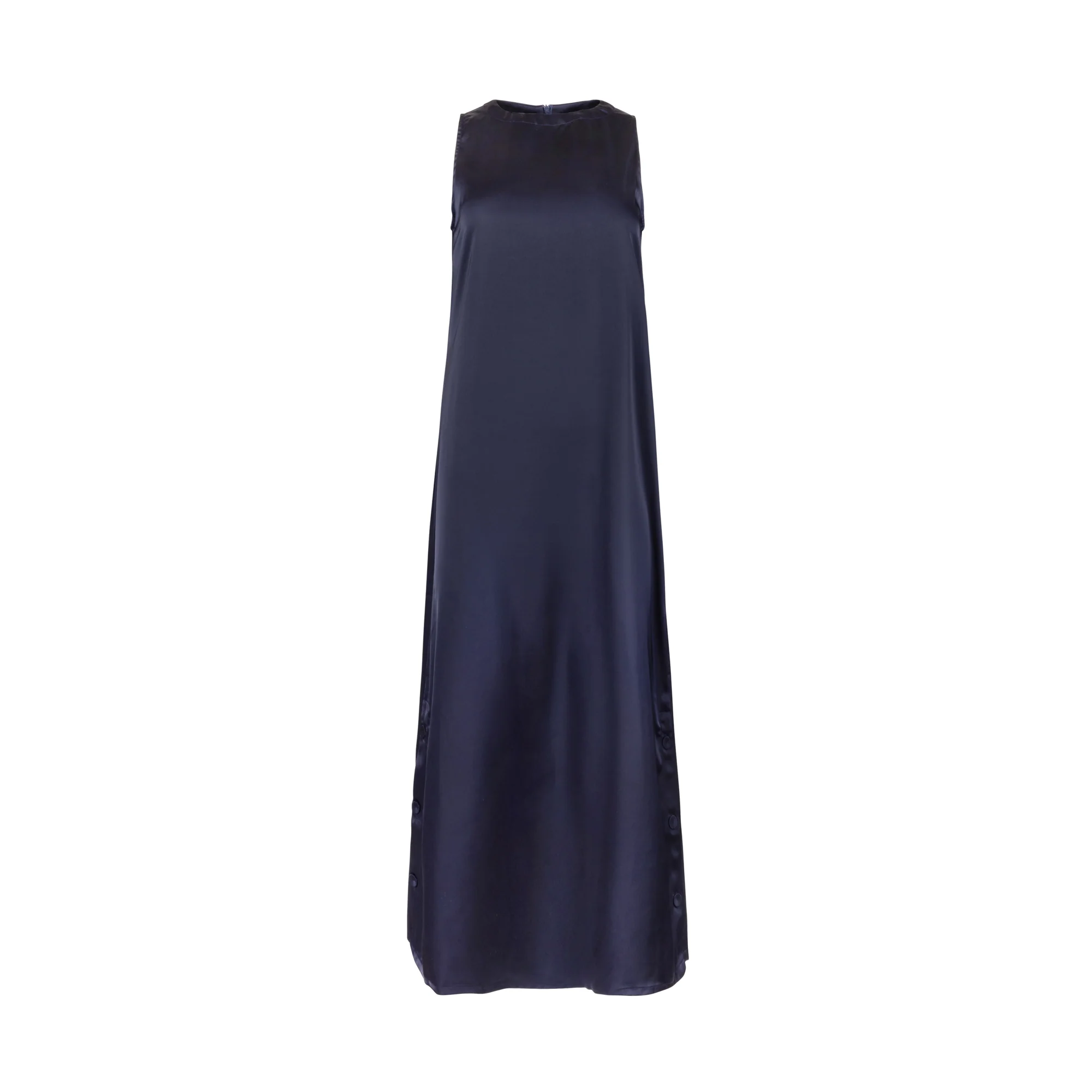 BLACK SILK LAYERING JUMPER - Image 2