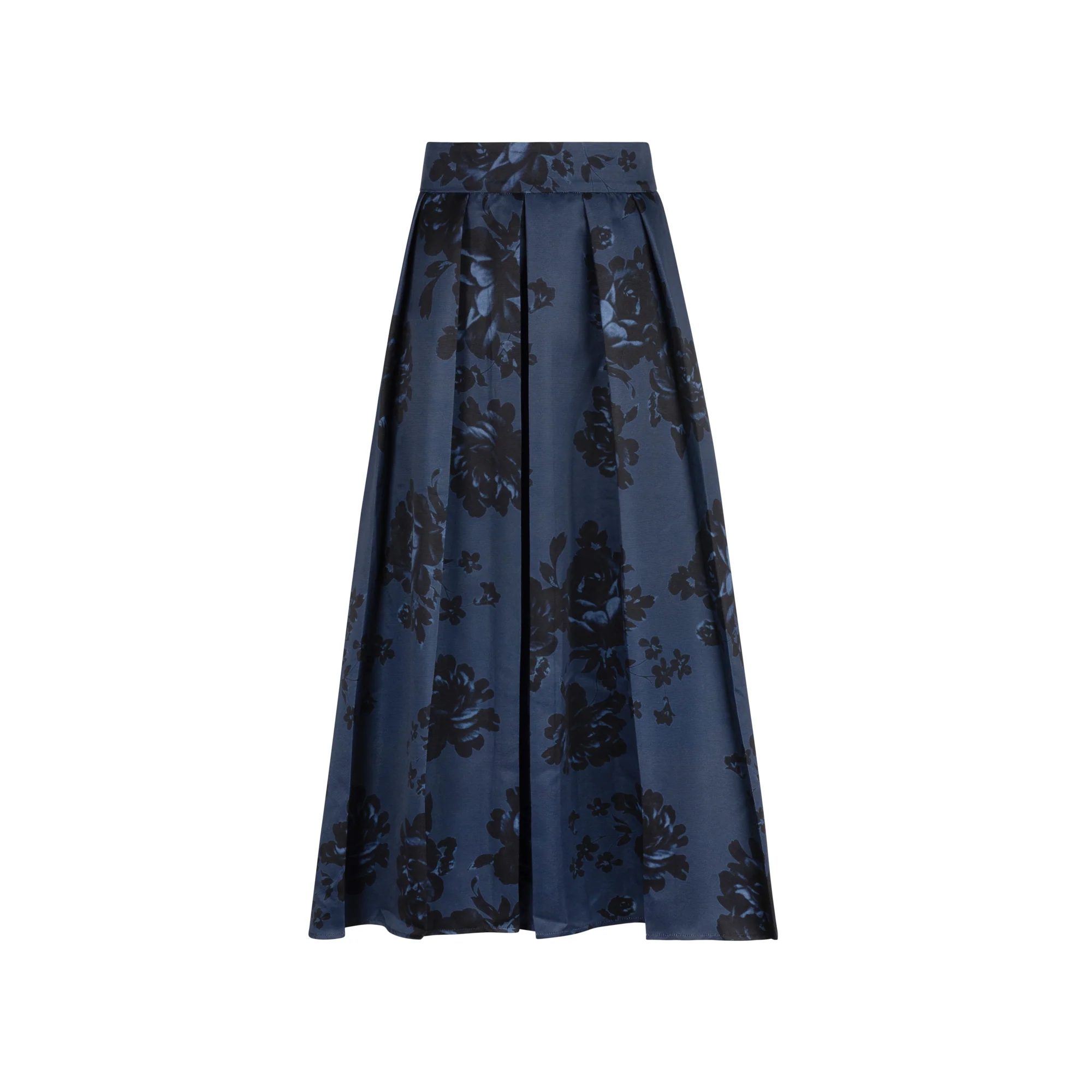 BLUE FLORAL ELIAN SKIRT - Image 2