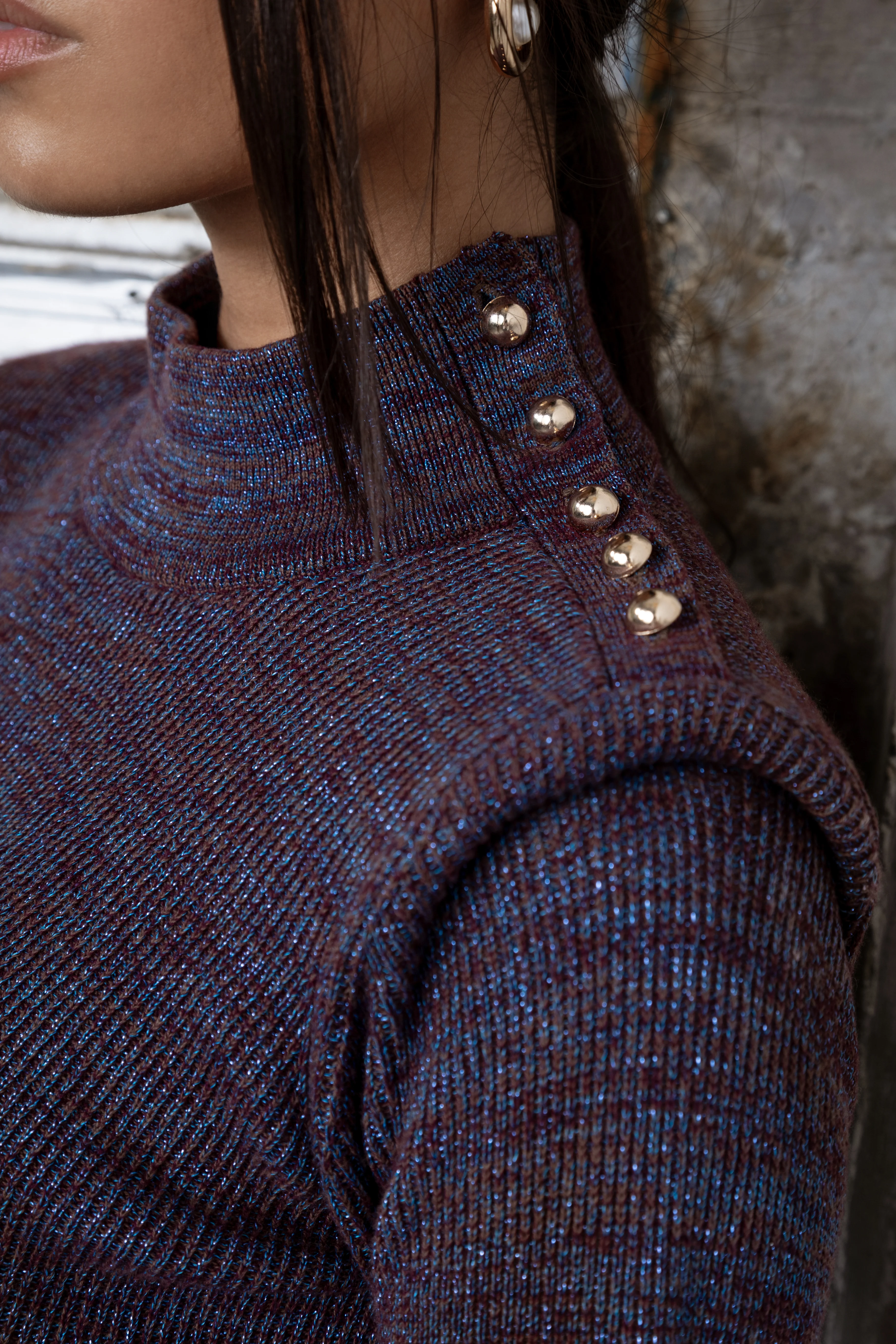 WINE ELYRIAN SWEATER - Image 2